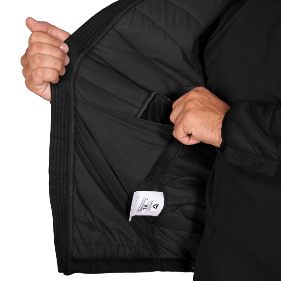 Фото Легкий Пуховик Storm Hood 3.0 Чорний