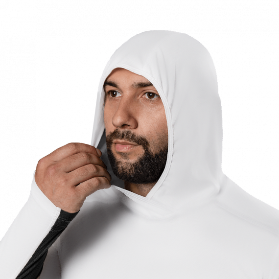 Фото Лонгслів Chiton AirPro Hood Білий
