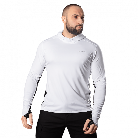 Фото Лонгслів Chiton AirPro Hood Білий