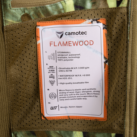 Фото Мисливська куртка Rubicon FlameWood/Cane