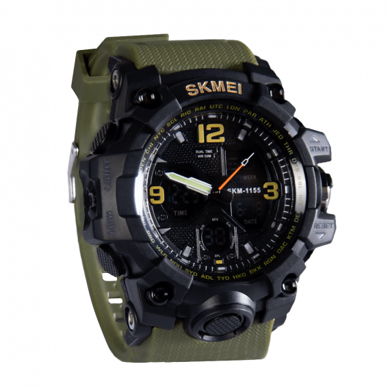 Фото Годинник спортивний SK1155 Олива