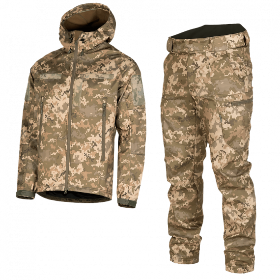 Фото Костюм CM SoftShell 3.0 Піксель