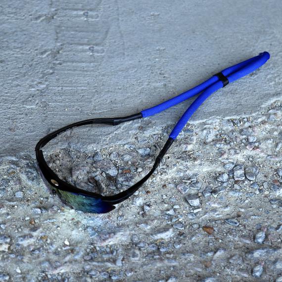 Фото Ремінець-поплавок для окулярів Синій