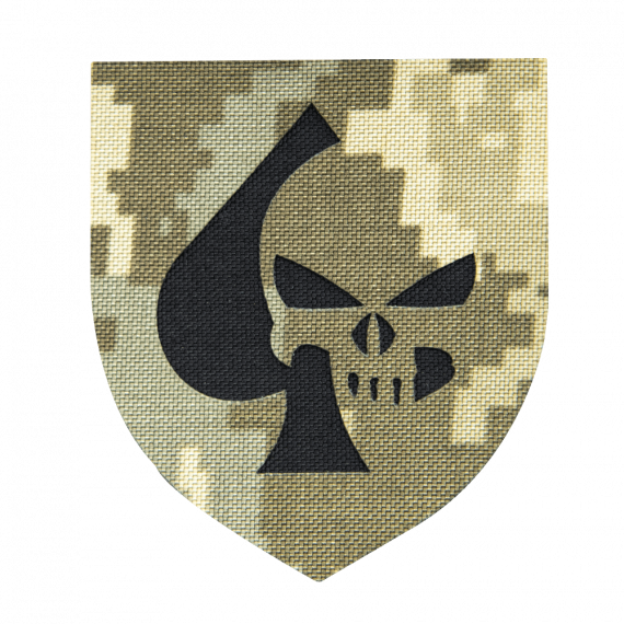 Фото Патч Camotec Піка Каратель (7*8) Піксель