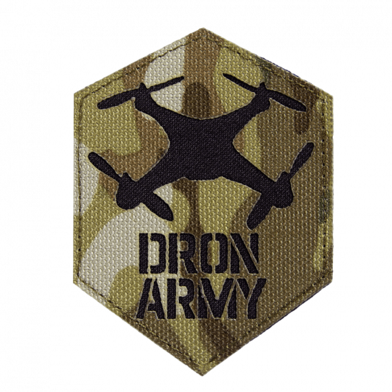 Фото Патч LC Dron Army MC/Чорний