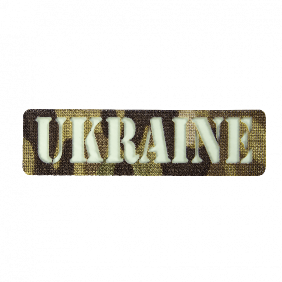 Фото Патч/Липучка Camotec UKRAINE Multicam/Люмін