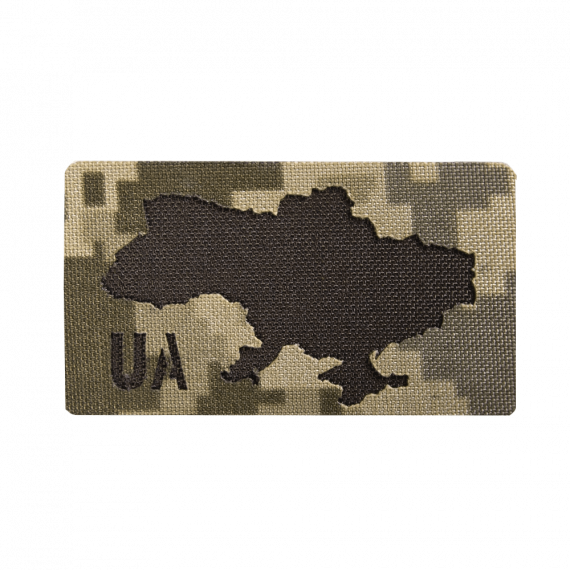 Фото Патч/Липучка Camotec UA Піксель/Олива