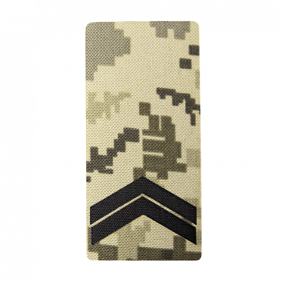 Фото Погон Camotec Молодший Сержант (5*10) Піксель