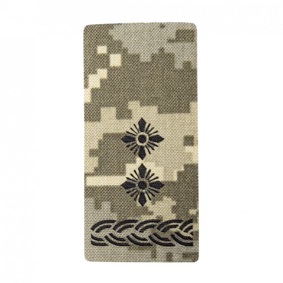 Фото Погон Camotec Підполковник (5*10) Піксель
