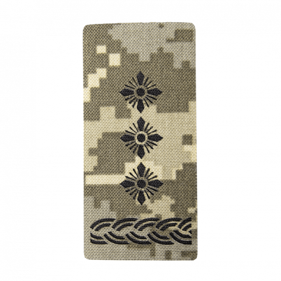 Фото Погон Camotec Полковник (5*10) Піксель