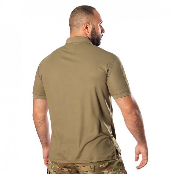 Фото Поло Army ID 2.0 CoolPass Pique LT Tan