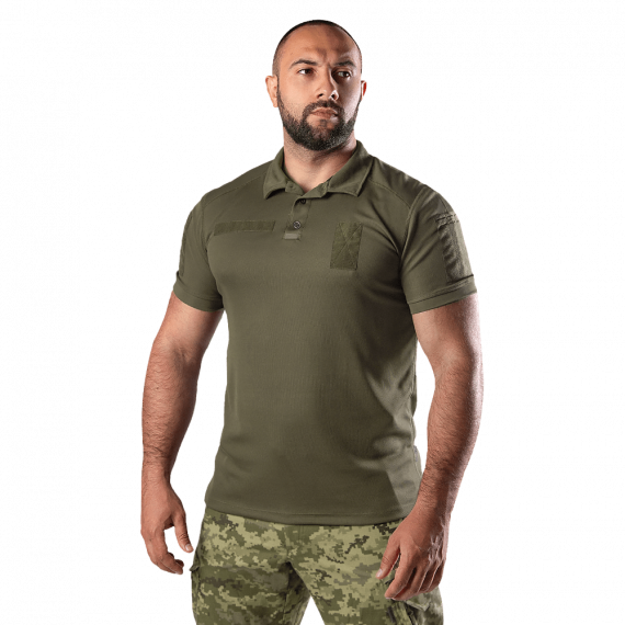 Фото Поло Army ID Олива