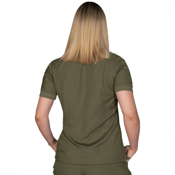 Фото Жіноче поло CM Pani Army ID Олива