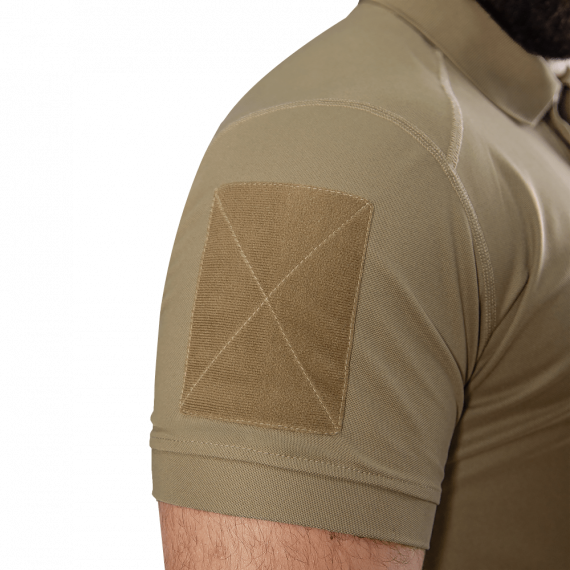 Фото Поло Patrol 2.0 (perf.) CoolPass Pique LT Tan