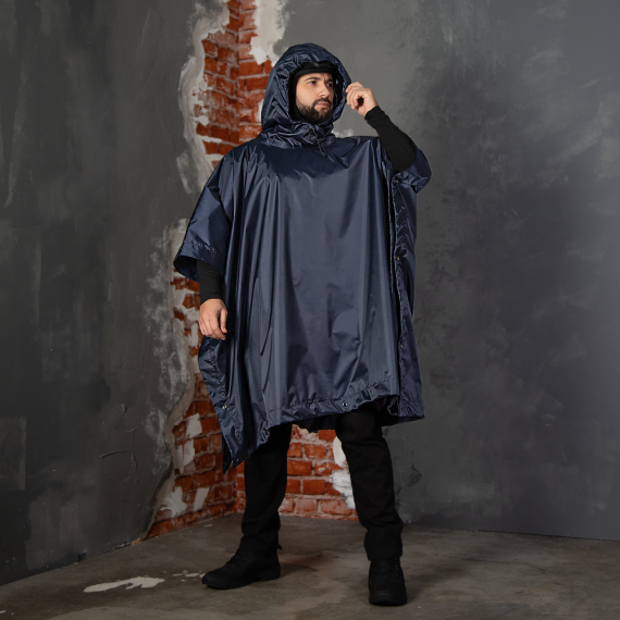 Фото Пончо Pilgrim 2.0 Oxford Темно-синє