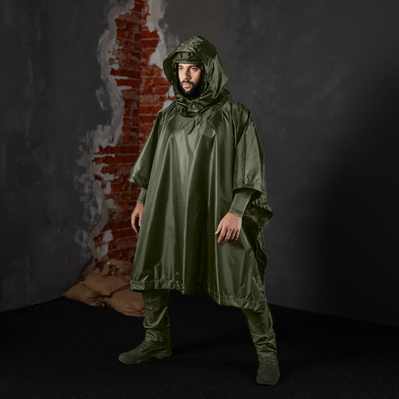 Фото Пончо Pilgrim 2.0 StormNet Олива