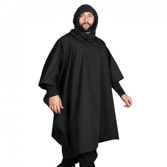 Фото Пончо Pilgrim RainWall Чорне