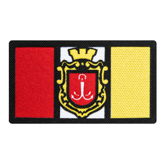 Фото Патч Camotec прапор Одеса (4.5*8) Червоний