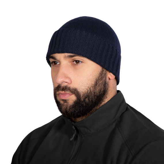Фото Шапка Watch Cap Merino Темно-синя