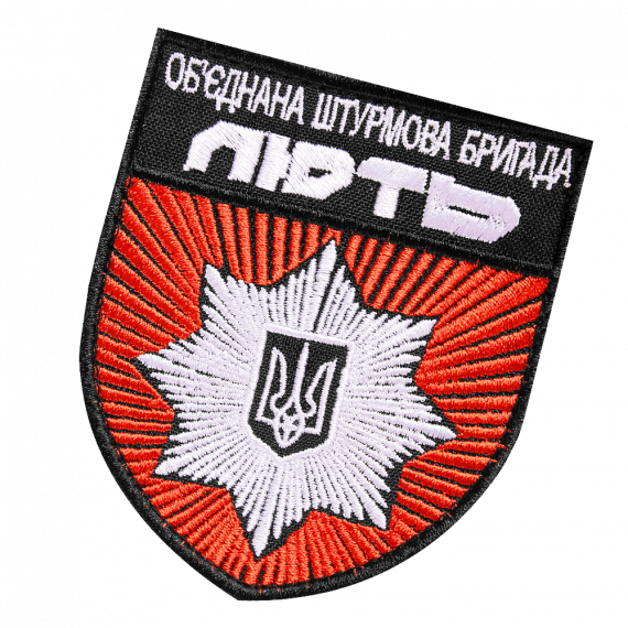 Фото Патч ОШБ Лють Чорний