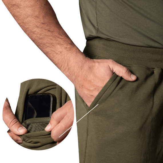 Фото Шорти FitPro Cotton Темна Олива