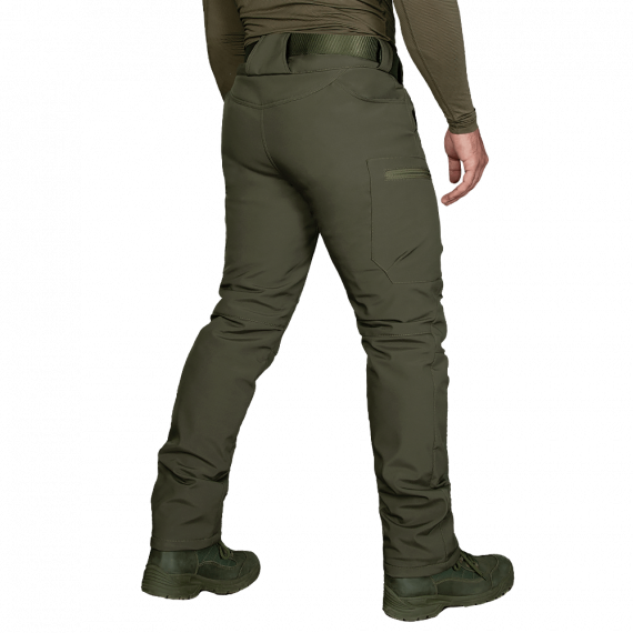 Фото Зимові штани SoftShell Олива