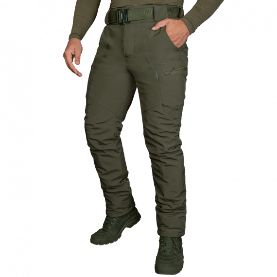 Фото Зимові штани SoftShell Олива