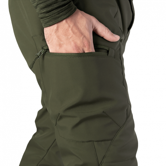 Фото Зимові штани SoftShell Олива