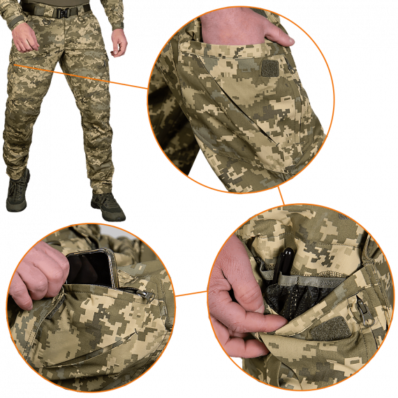 Фото Штани Герць Poplin Піксель