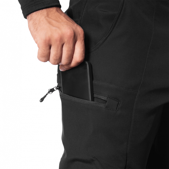 Фото Штани SoftShell Vent 3.0 Чорні