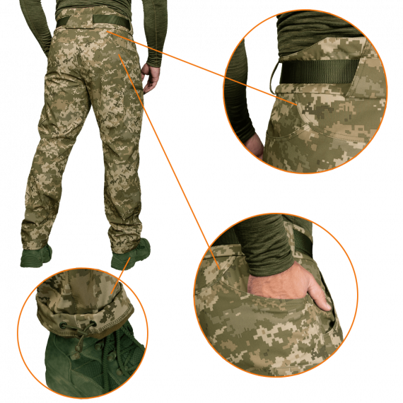 Фото Штани SoftShell Vent Піксель