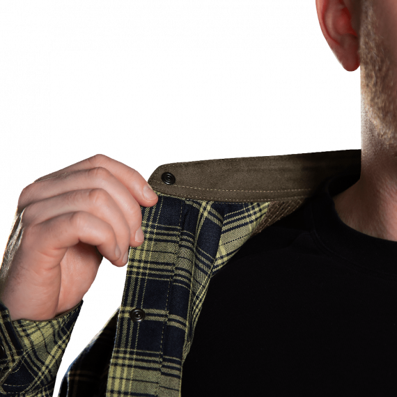 Фото Сорочка “Буревій” (Logo Orange) Lime Green/Navy