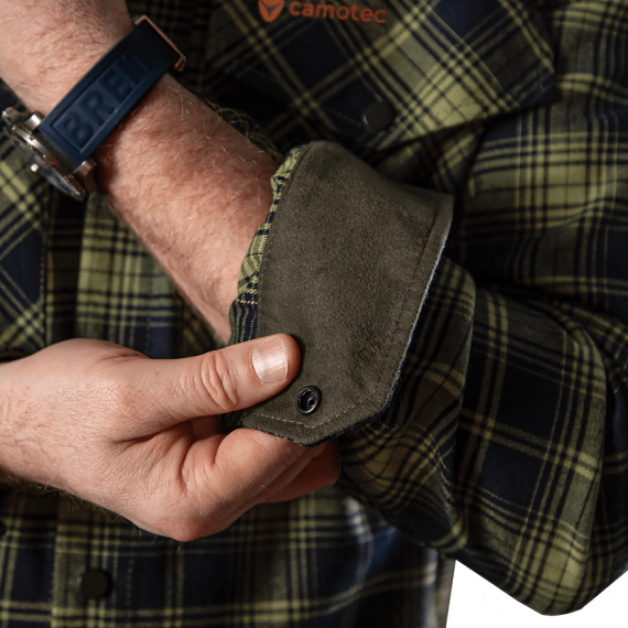 Фото Сорочка “Буревій” (Logo Orange) Lime Green/Navy