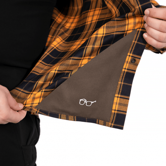 Фото Сорочка “Буревій” Orange/Black