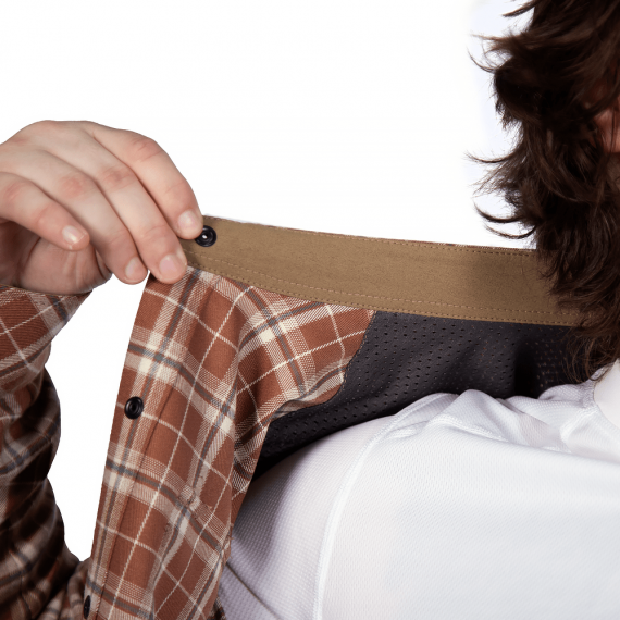 Фото Сорочка “Буревій” Sand/White