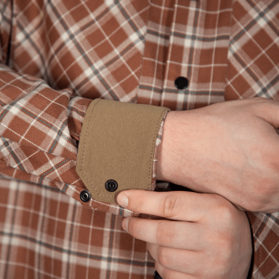 Фото Сорочка “Буревій” Sand/White