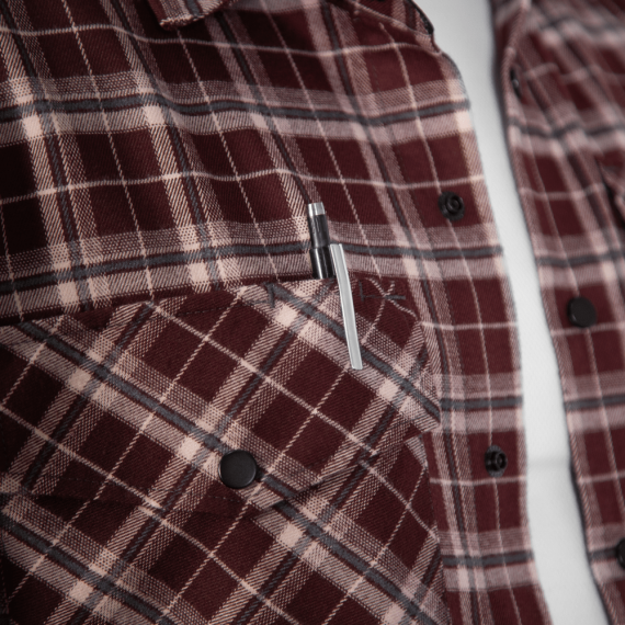 Фото Сорочка “Буревій” Burgundy Check