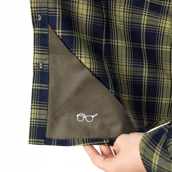 Фото Сорочка Pani  Буревій  (Logo Tan) Lime Green/Navy