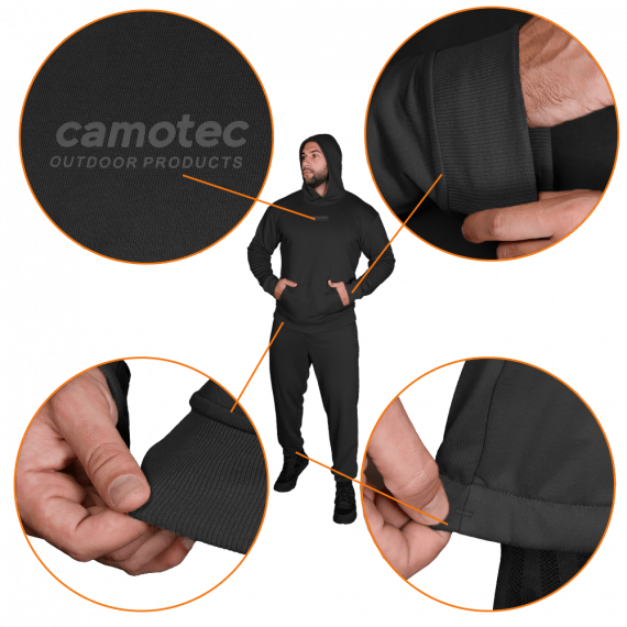 Фото Спортивний костюм Basic Hood 2.0 Чорний