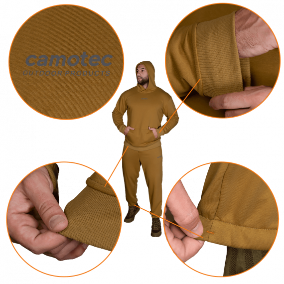 Фото Спортивний костюм Basic Hood 2.0 Койот