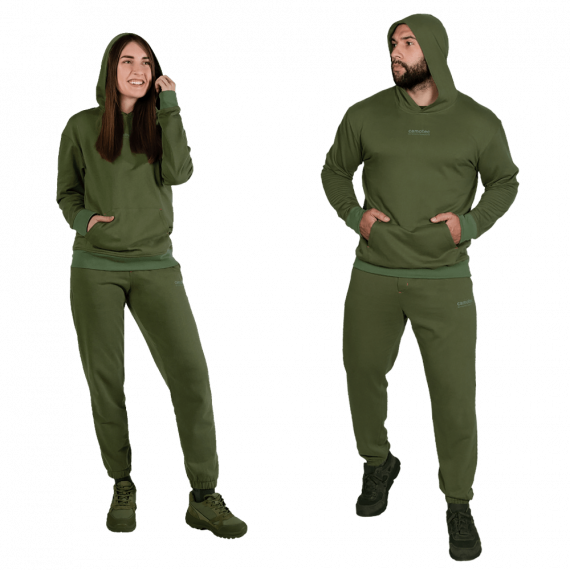 Фото Спортивний костюм Basic Hood Олива
