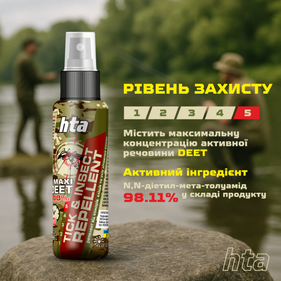 Фото Спрей від комах для тіла (100ml)