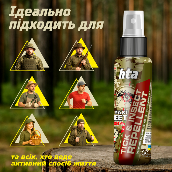 Фото Спрей від комах для тіла (100ml)
