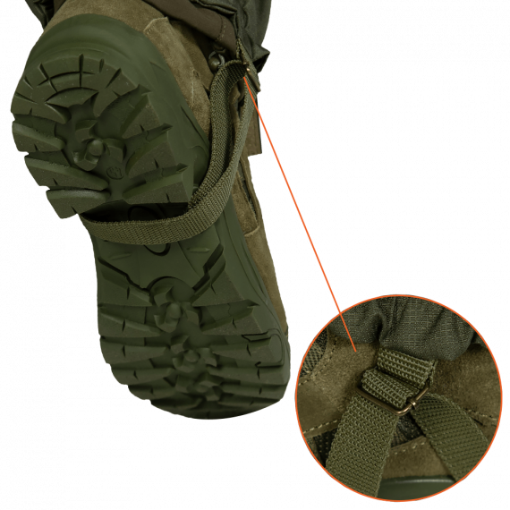 Фото Тактичні гамаші Camotec Олива
