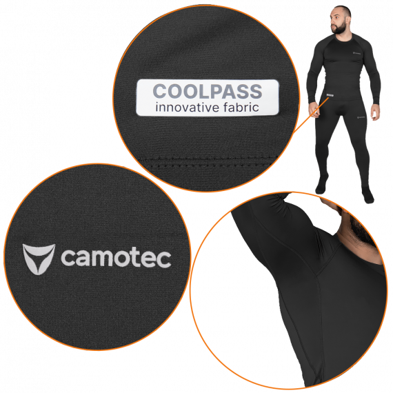 Фото Комплект базової білизни LVL1 SJ Чорний