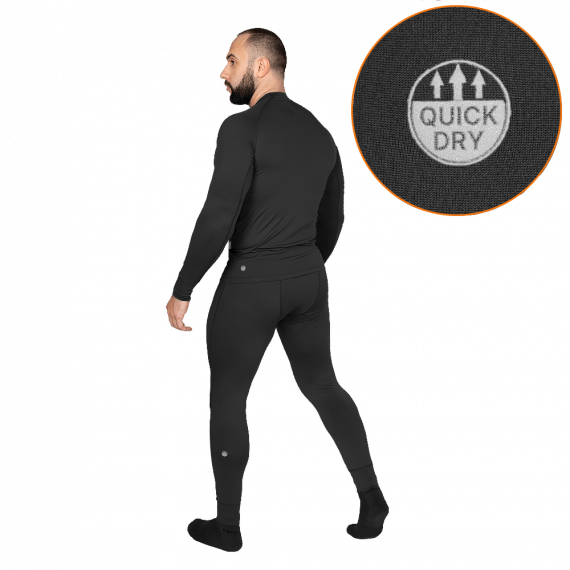Фото Комплект базової білизни LVL1 SJ Чорний