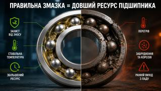Мастило для підшипників: яке вибрати (Літол, ШРУС, ЦИАТИМ) і таблиця температур