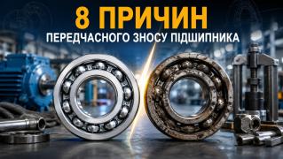 Чому новий підшипник швидко вийшов з ладу? 8 причин передчасного зносу