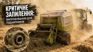 Підшипники для прес-підбирачів Claas, Welger, John Deere топ-10 позицій, що працюють в умовах критичної запиленості