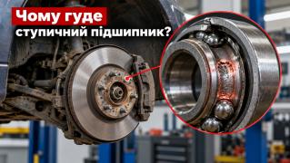 Ступичний підшипник гуде: як визначити з якого боку (ліворуч чи праворуч) і чи можна їздити